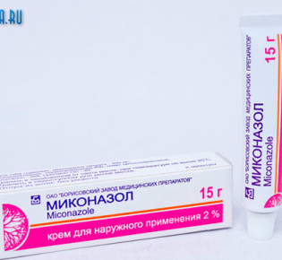Миконазол от молочницы и грибка